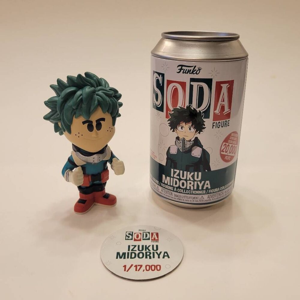 Funko Soda - Izuku Midoriya - My Hero Academia (opened)
